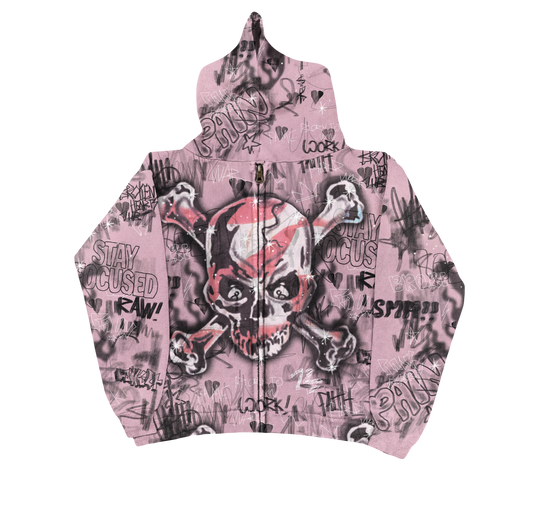 22 Graffiti Zip-Up